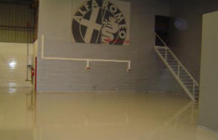 ALFA ROMEO’s service garage floor renovation in Lisbon, Portugal - Κεντρική Εικόνα