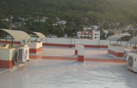 Waterproofing roof of the Eye Hospital in India with HYPERDESMO® - Κεντρική Εικόνα