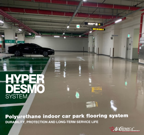 Indoor car park flooring system - 2
