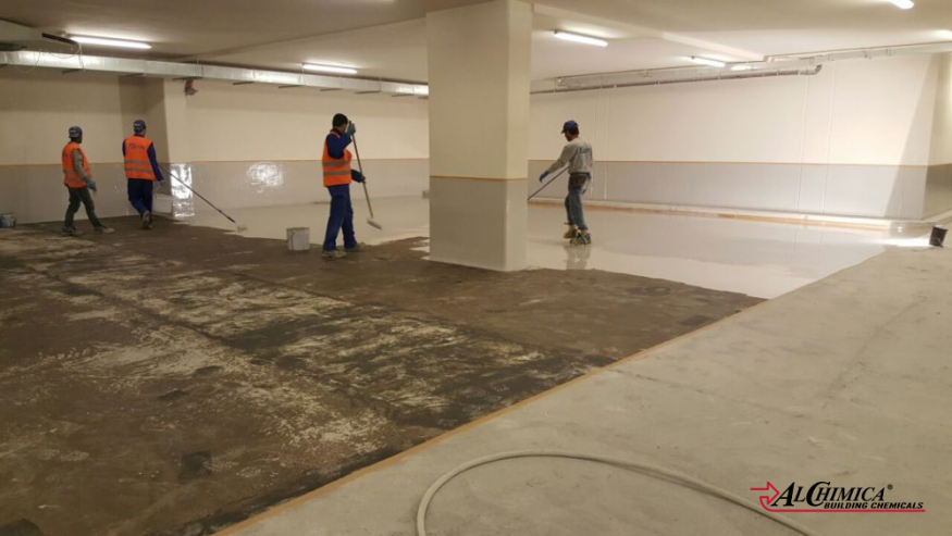 Indoor car park flooring system - 6